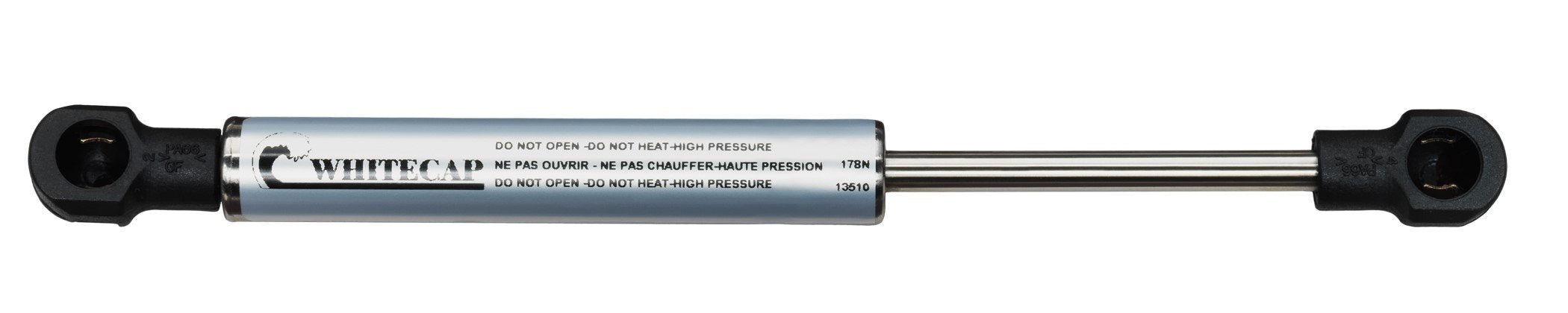 Whitecap 14'' Gas Spring - 24Lb - Stainless Steel,WBHDWB00JRKJETC
